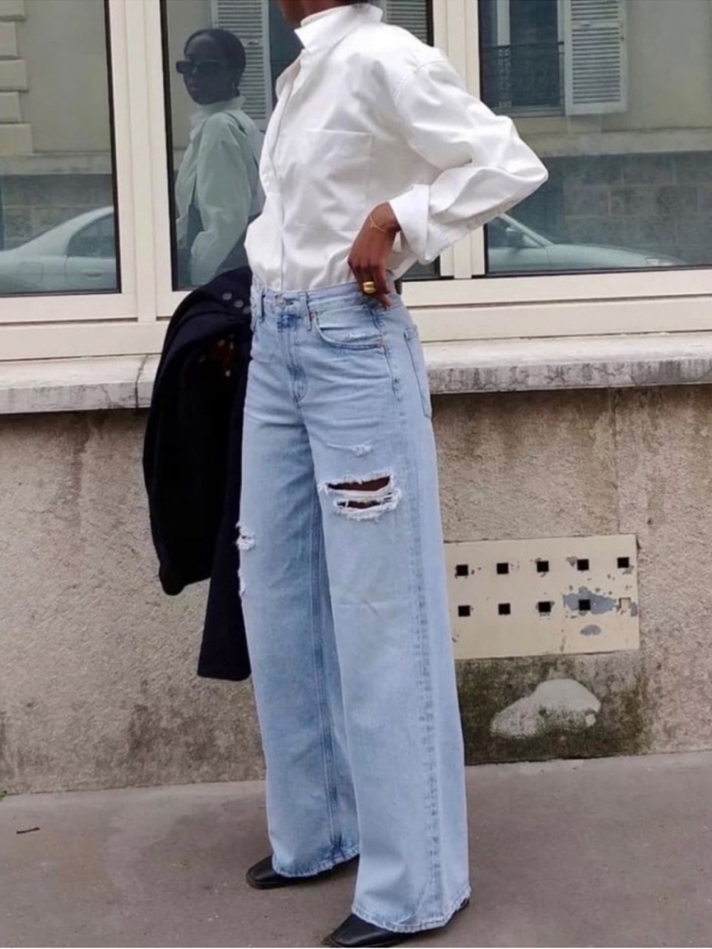 Citizens Of Humanity Jeans Paloma Baggy Wide Leg in La Fayette